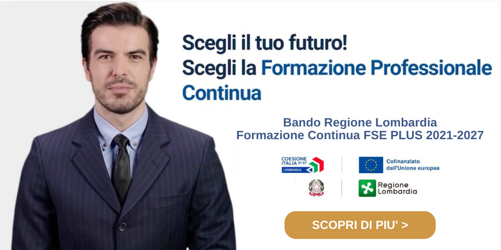 Formazione rimborsata al 100% alle aziende con sede legale o operativa in Lombardia