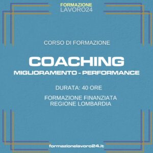 Coaching - Miglioramento - Performance