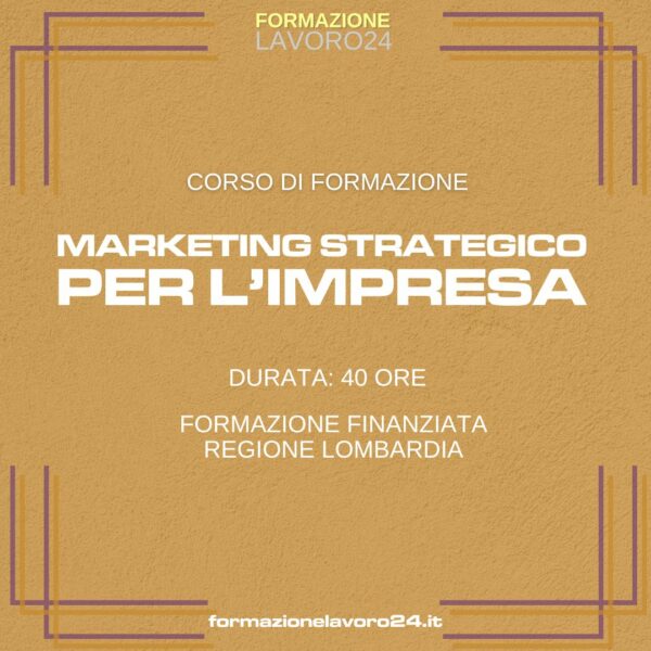 Marketing strategico per l'impresa
